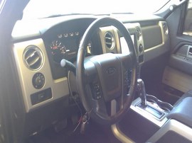 2013 FORD F-150, BLACK, FX2 MODEL, CREW CAB, 3.5L TURBO, AT, 2WD.   F26438